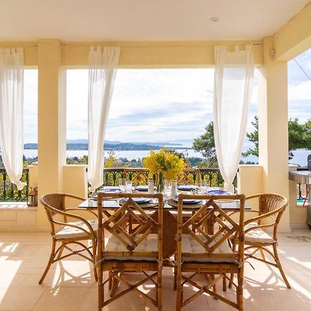 House With Amazing Ocean View And Patio - Pool Villa Porto Heli Exteriör bild
