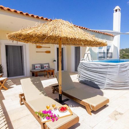 House With Amazing Ocean View And Patio - Pool Villa Porto Heli Exteriör bild