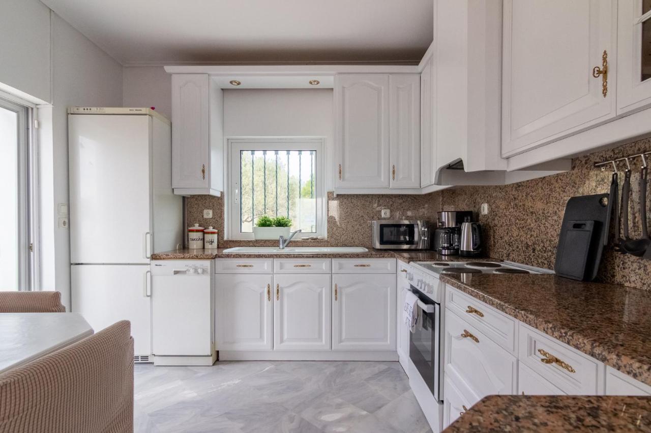 House With Amazing Ocean View And Patio - Pool Villa Porto Heli Exteriör bild