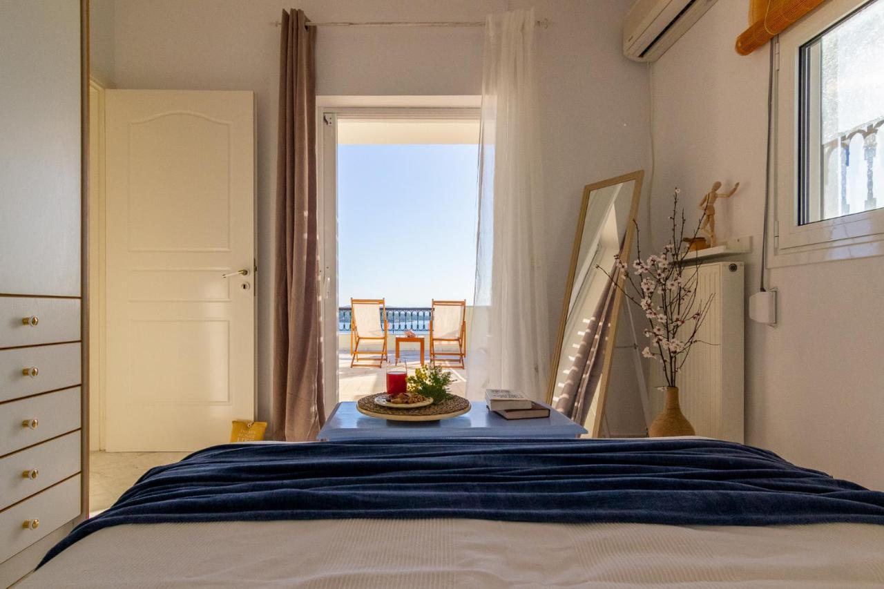 House With Amazing Ocean View And Patio - Pool Villa Porto Heli Exteriör bild