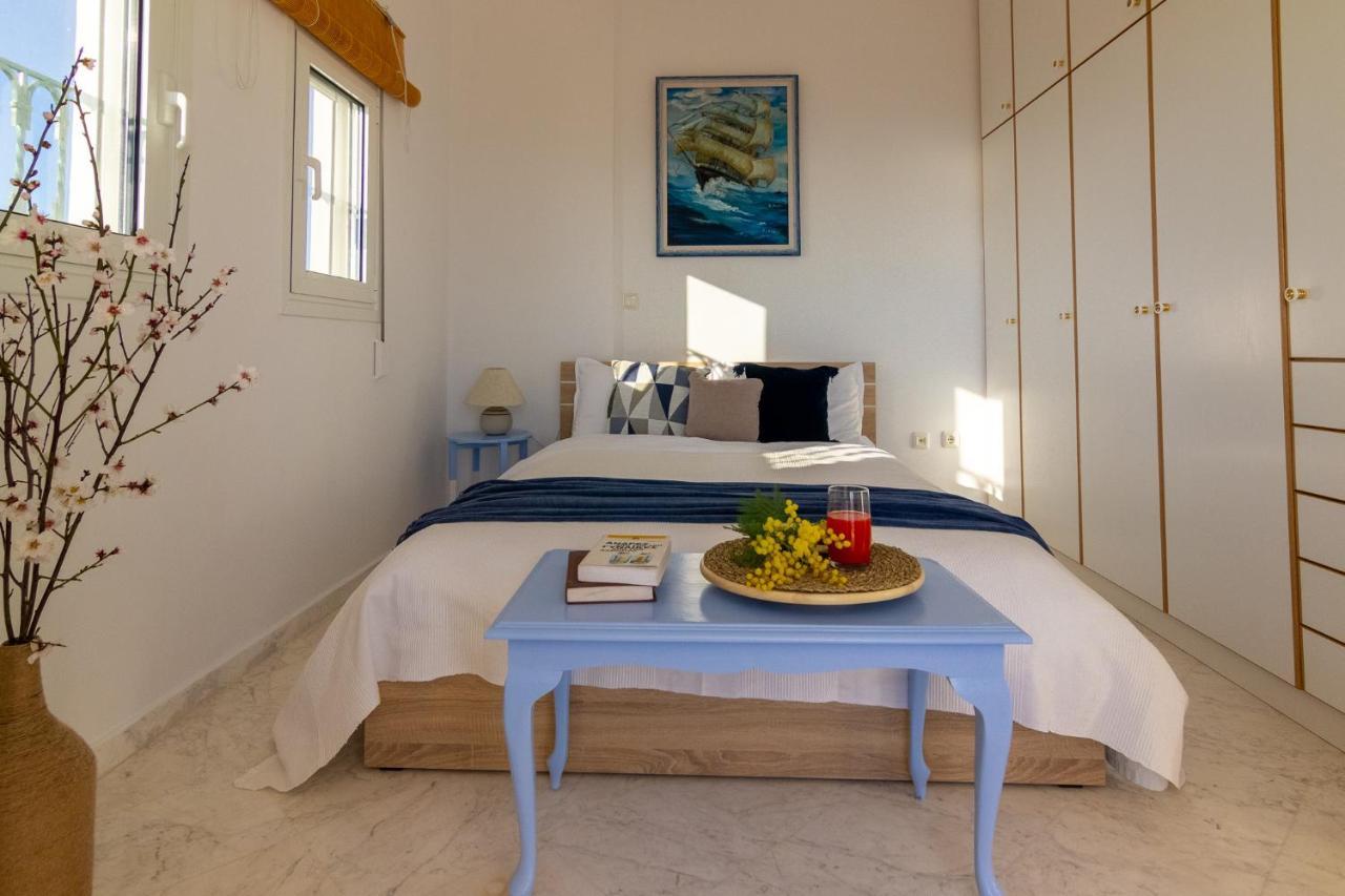 House With Amazing Ocean View And Patio - Pool Villa Porto Heli Exteriör bild