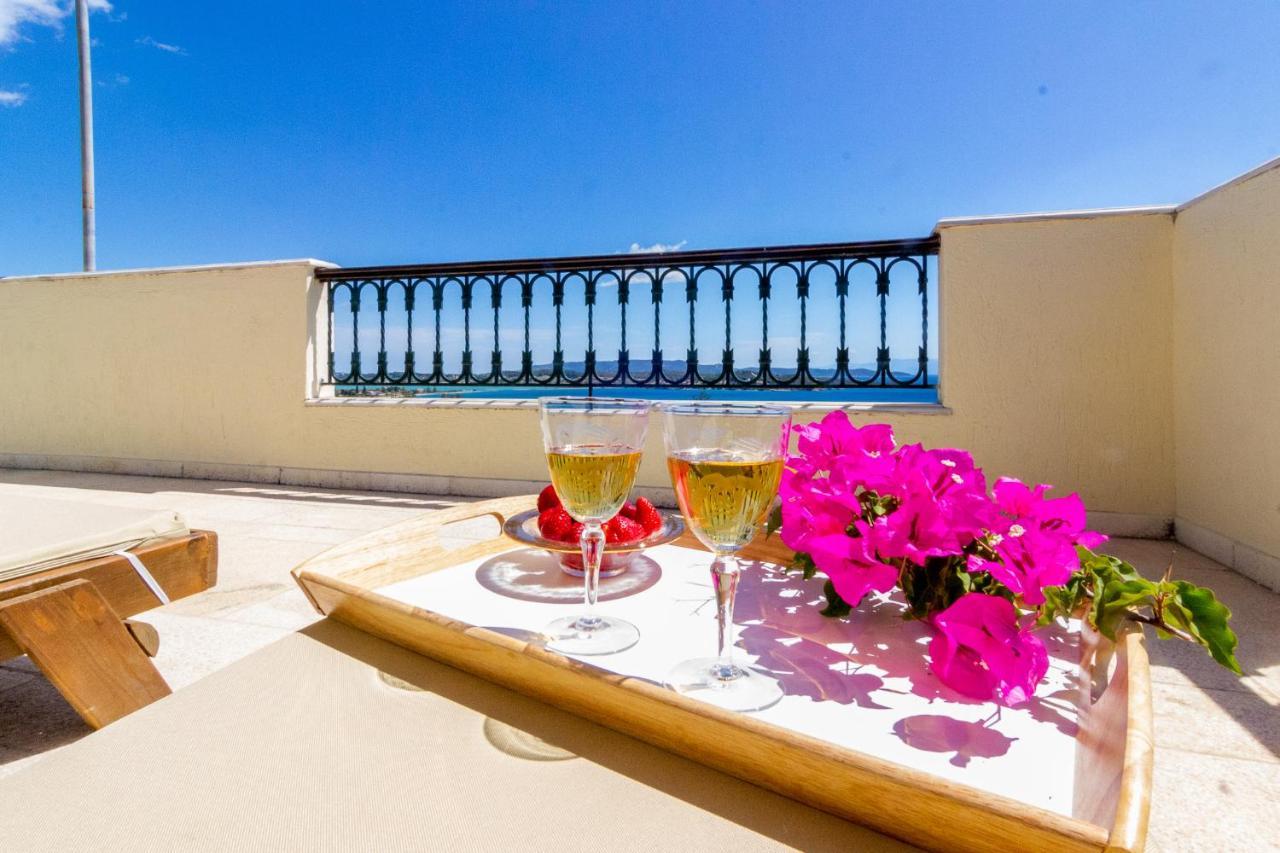 House With Amazing Ocean View And Patio - Pool Villa Porto Heli Exteriör bild